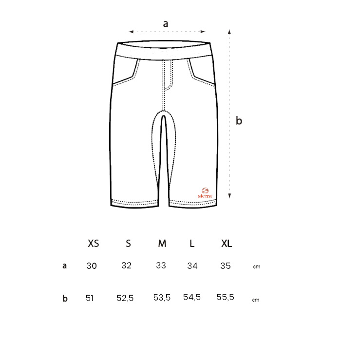 Tallas-Short-pants